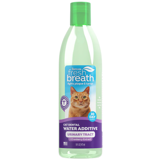 Fresh Breath Dental Water Additive + Urinary Tract Support for Cats